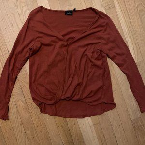 Urban Outfitters Rust Colored Top